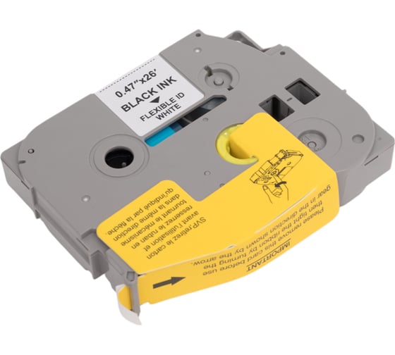 Ленточный картридж CACTUS CS-TZEFX231 TZe-FX231 черный, для Brother 1010/1280/1280VP/2700VP 1449595