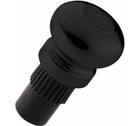 Фигурная заглушка на рейлинг MFK-TORG черный матовый RAT-15 BL 2806-16 BL