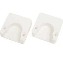 Держатель трубы гар. ЕВРОПАРТНЕР 712 бел. (2 шт.) 6 7428 1