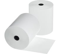 Ролики для касс ООО Комус 79,5 мм, 75 м, вт. 12 мм, т/б, 44 гр/м2, 48 шт. 1382364