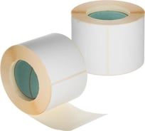 Термоэтикетки ООО Комус эко 95x150, 500 шт./рул., вт. 76, 12 рул., с облоем 4,166 1581226