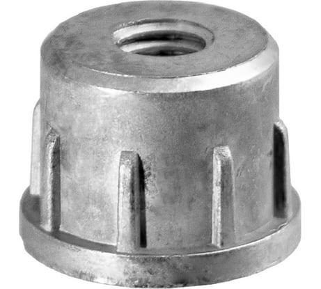 Подпятник с резьбой Невский Крепеж Joker type 12/r-12m, 10 мм, металлич., 2 шт. пакет нк 812607