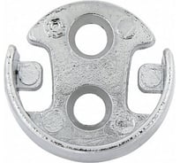 Держатель для трубы 25 мм Tech-Krep/Zitar хром, 2 шт., пакет 153301