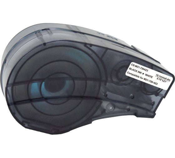 Ленточный картридж CACTUS CS-M21-750423 черный для Brady BMP21-PLUS, BMP21-LAB 1791290