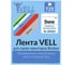 Лента Vell VL-223CH (с чипом, 9 мм, синий на белом) для Puty PT-100E/100ECH/Brother D200/E110/ D600/E300/2700/ P700/E550/P900 1350704 2