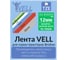 Лента Vell VL-735CH (с чипом, 12 мм, белый на зеленом) для Puty PT-100E/100ECH/Brother D200/E110/ D600/E300/2700/ P700/E550/P900 1350628 2