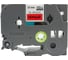 Лента Vell VL-431CH (с чипом, 12 мм, черный на красном) для Puty PT-100E/100ECH/Brother D200/E110/ D600/E300/2700/ P700/E550/P900 1350608 1