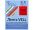 Лента Vell VL-431CH (с чипом, 12 мм, черный на красном) для Puty PT-100E/100ECH/Brother D200/E110/ D600/E300/2700/ P700/E550/P900 1350608 2