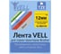 Атласная лента Vell VL-R831CH (с чипом, 12 мм, черный на золотом) для Puty PT-100E/100ECH/Brother D200/E110/ D600/E300/P700/E550/P900 1350702 1