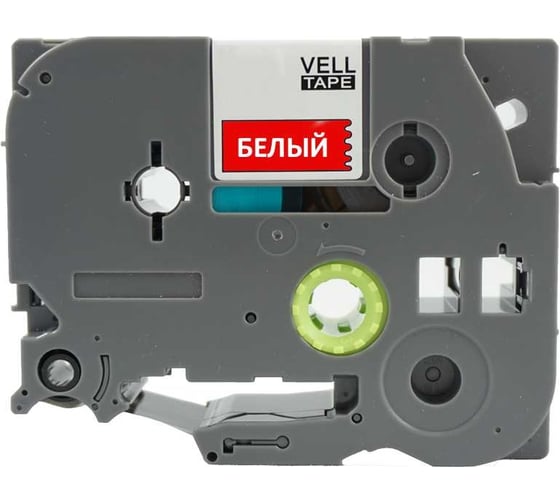 Лента Vell VL-465 (Brother TZE-465, 36 мм, белый на красном) для PT9700/P900W 320072
