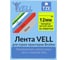 Лента Vell VL-FX631CH (с чипом, 12 мм, черный на желтом) для Puty PT-100E/100ECH/Brother D200/E110/ D600/E300/2700/ P700/E550/P900 1350650 2
