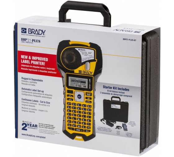 Универсальный термотрансферный принтер этикеток BRADY BMP21-PLUS brd134471