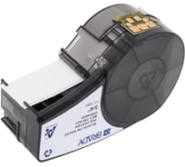 Лента 19.05мм/6.4м, полиэстер, черный на белом Brady M21-750-423 brd110898
