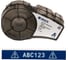 Лента 12.7мм/6.4м винил, белый на синем Brady M21-500-595-BL brd142798 1