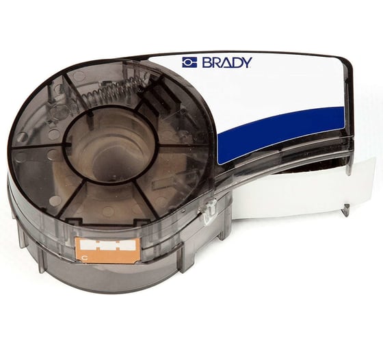 Лента 12.7мм/6.4м, полипропилен, черный на белом Brady M21-500-7425 brd121015 1