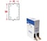 Бирки 12х50 мм BM71-60-109 BRADY brd622231 1
