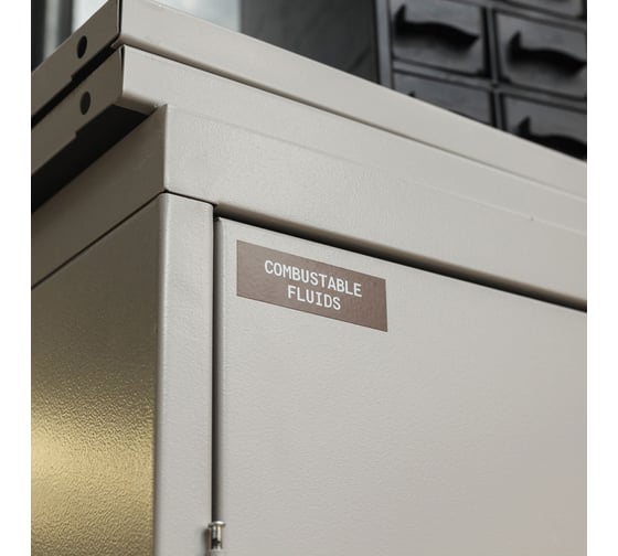 Этикетки M71C-1000-595-BR (винил, 25.4 мм, 15.24 м, коричневый) BRADY brd142343