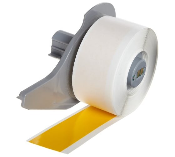 Этикетки M71C-1000-595-YL (винил, 25.4 мм, 15.24 м, желтый) BRADY brd142352