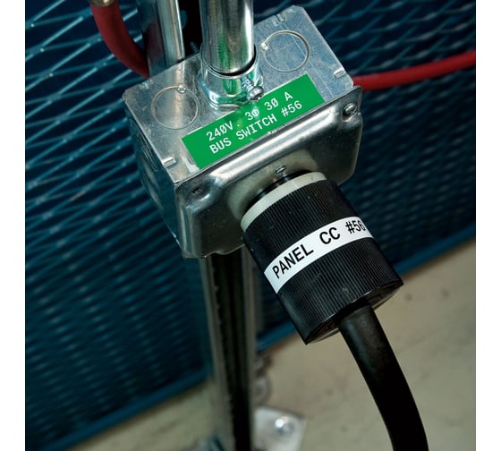 Этикетки M71C-2000-595-GN (винил, 50.8 мм, 15.24 м, зеленый) BRADY brd142358