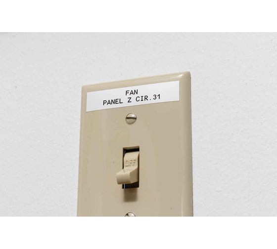 Этикетки M71C-500-595-WT (винил, 12.7 мм, 15.24 м, белый) BRADY brd142375