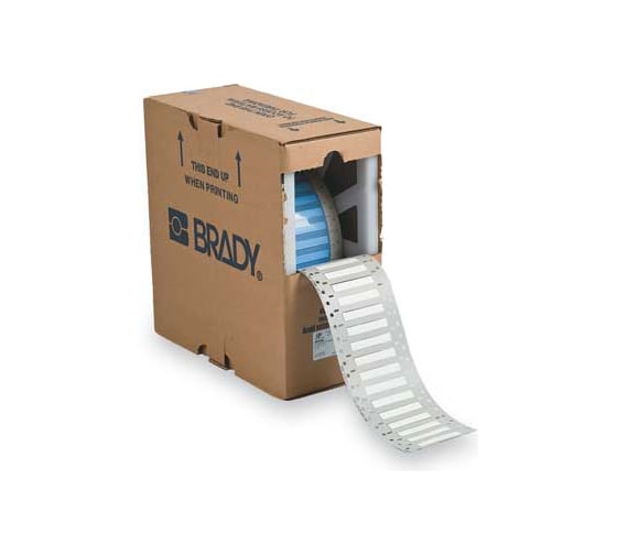 Термоусадочный маркер PS-125-2W (6 мм, 50.8 мм, 2500 шт. в рулоне) BRADY brd32601 1