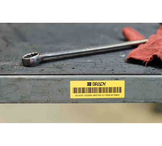 Этикетки желтые THT-17-423-3-YL BRADY brd132414