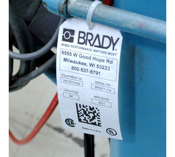 Этикетки THT-33-412-1 BRADY brd30224