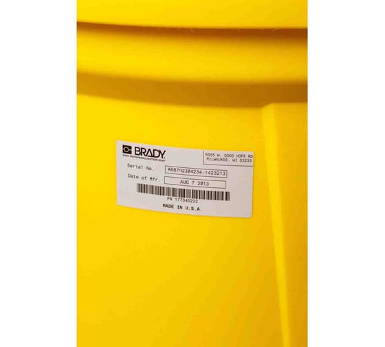 Этикетки THT-55-483-1 BRADY brd31336