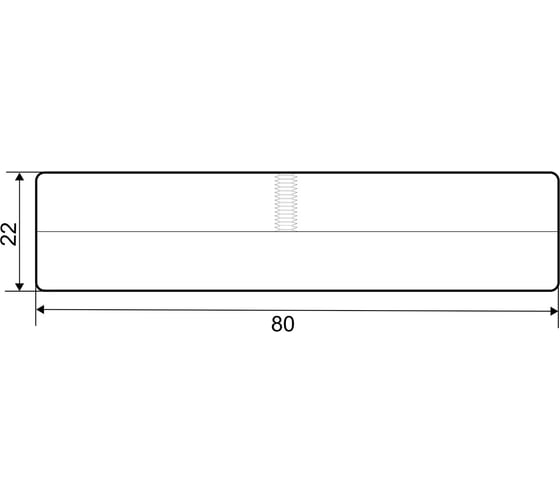 Соединитель труб Palladium 25 мм, скрытый JF-13 BH CP 115811