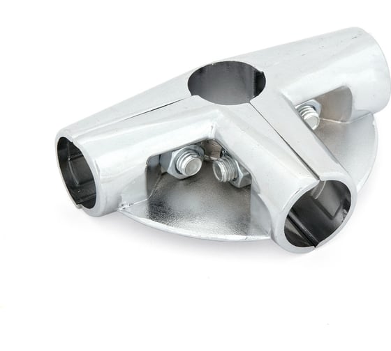 Соединитель 4-х труб Palladium угловой, с 2-мя площадками для полок JF-27 BH CP 115825