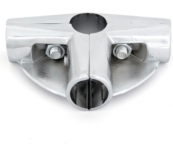 Соединитель 4-х труб Palladium угловой, с 2-мя площадками для полок JF-27 BH CP 115825