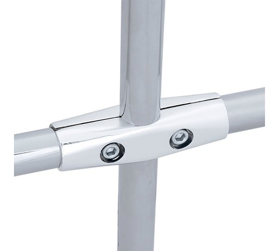 Соединитель 3-х труб крестом Palladium JF-17 BH CP 115815