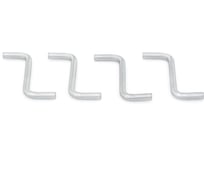 Ключи Palladium Z-образные, шестигранные, SW3 и SW4, оцинкованные JF-46 BH (4 шт.) 115843