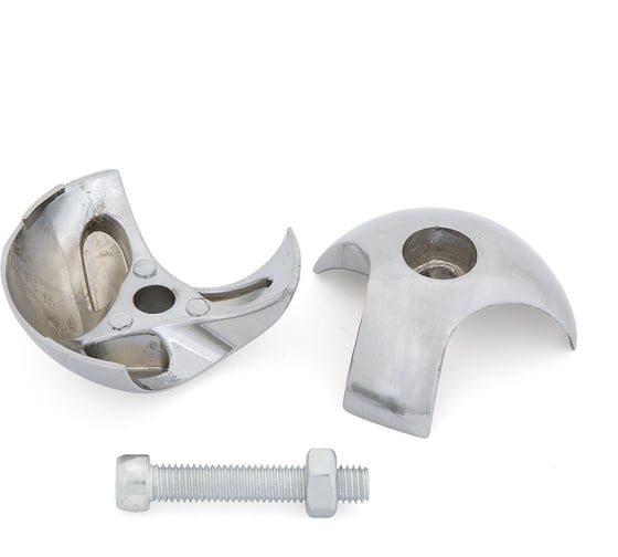 Держатель краб для 2-х труб Palladium JF-10 BH CP 115808