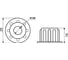 Втулка с резьбой для трубы 25 мм Palladium JF-40 BH 115837 3