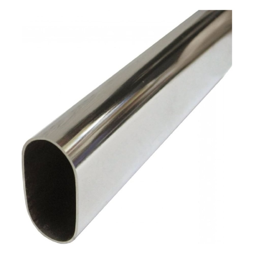 Овальная труба Palladium JT-22 30x15x0,6x1000 мм, хром 115383 ...