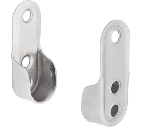 Фланец для овальной трубы Palladium 30x15 мм JF-53 BH 2 шт. 115849
