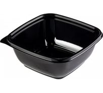 Универсальные пластиковые контейнеры Pro Legend с крышкой, герметичные, черные, 875 мл, 160x160x69 мм, 50 шт. PL5343