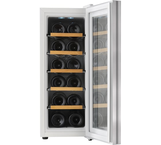 Винный шкаф TESLER WCV-125 SILVER 00000202827