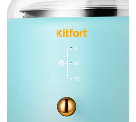 Йогуртница Kitfort голубой КТ-6081-1