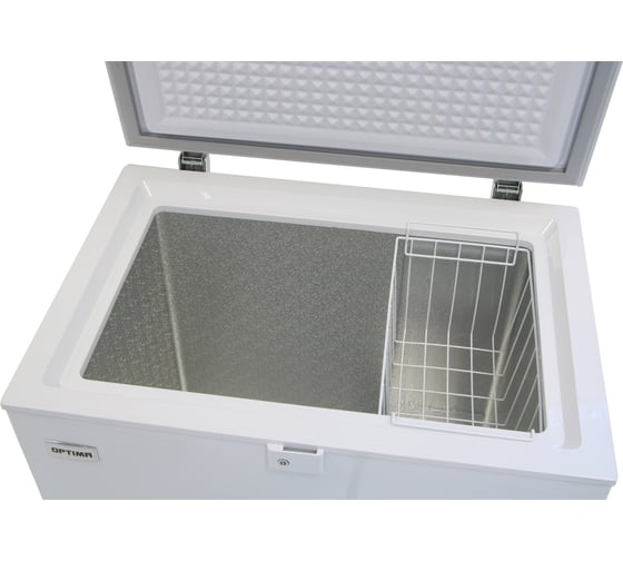 Морозильный ларь OPTIMA BD-155WLG (КОМПРЕССОР TOSHIBA,от +10 до -24С, 152л, белый, 1 корзина, замок) 1000295