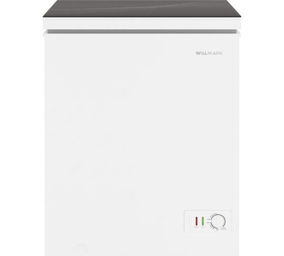 Морозильный ларь WILLMARK CF-120G 105 л, до -24С, 1 корзина, стеклянная крышка 1001173