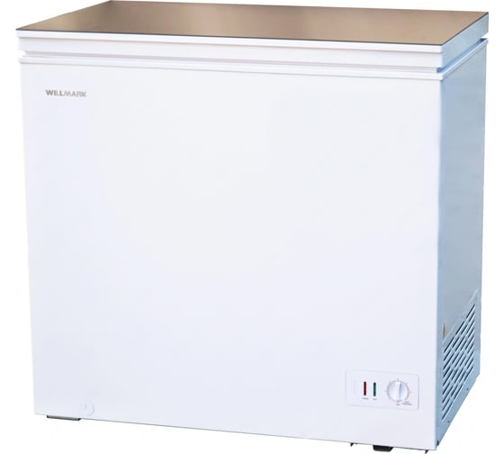 Морозильный ларь WILLMARK CF-380G компрессор TOSHIBA, до -24С, 365 л, 2 корзины, стеклянная крышка 1001217 1