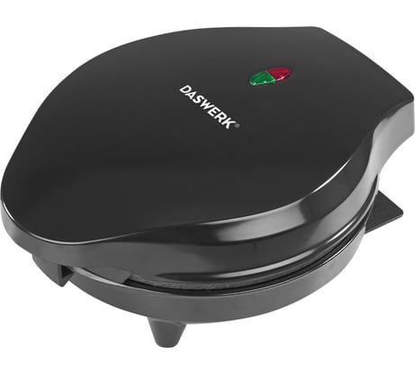 Электровафельница для тонких вафель-трубочек и рожков DASWERK антипригарная, 1200 Вт Wm-10, 455656