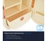 Универсальный косметический холодильник ZUGEL ZCR1201 17