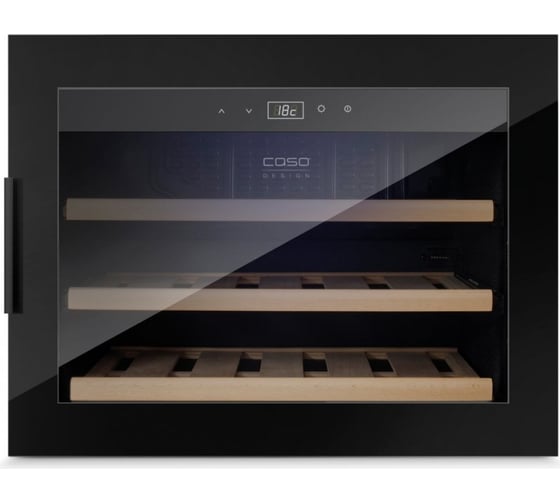 Винный холодильник Caso WineSafe 18 EB Black