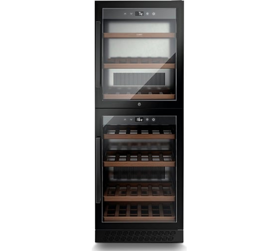 Винный холодильник Caso WineChef Pro 126-2D black