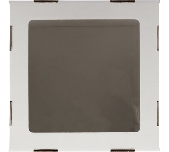 Кондитерская коробка для торта S-CHIEF с окном 24x24x30 см BFC-002 726033
