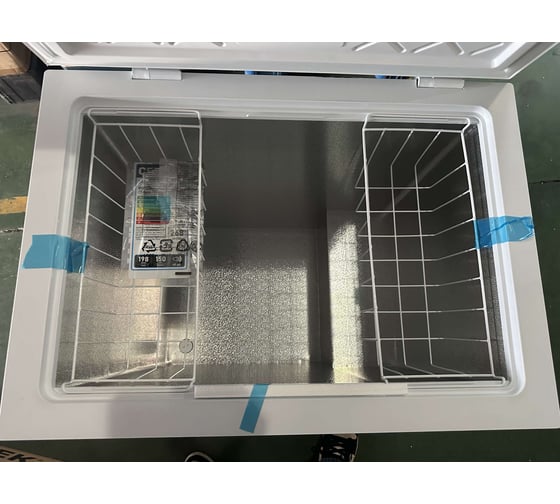 Морозильный ларь Centek 198 л, 770x560x850 мм, доводчик, фиксация двери, 2В1, 2 корзины, A CT-4003