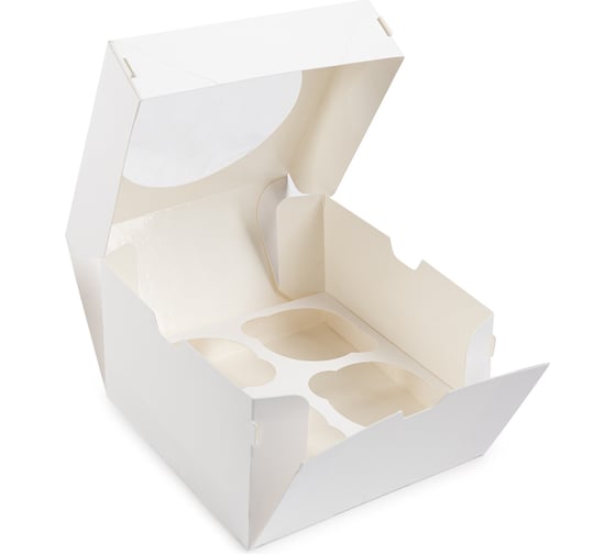 Коробка для маффинов с ложементом S-CHIEF 16x16x10 см BFC-016 726047